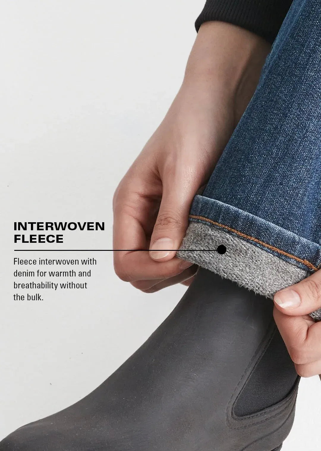 DUER Tech Fleece Denim Girlfriend Jean – Cody & Sioux