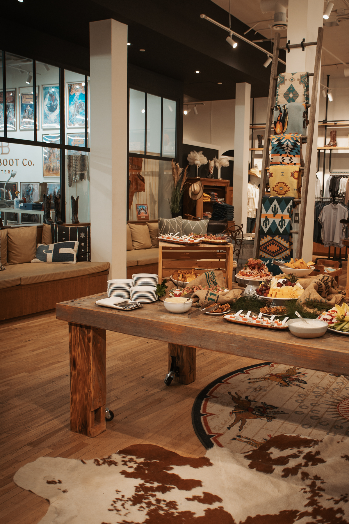 Alberta Boot event floor