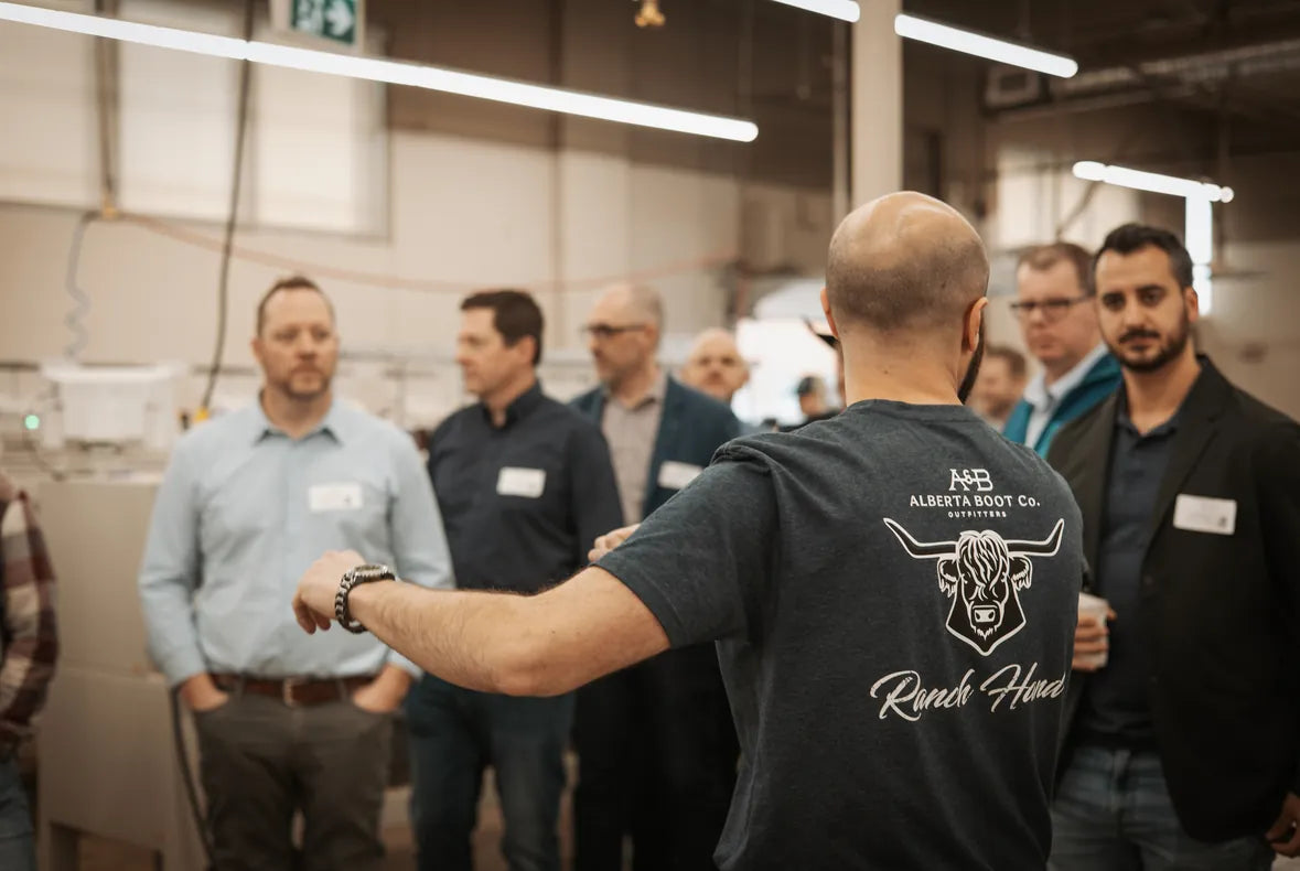 Guided factory tour